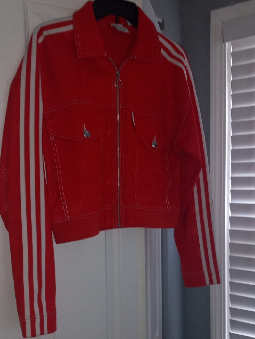 Adidas Loves Fiorucci Athlecttic Jacket Great Condition Womens Size Medium
